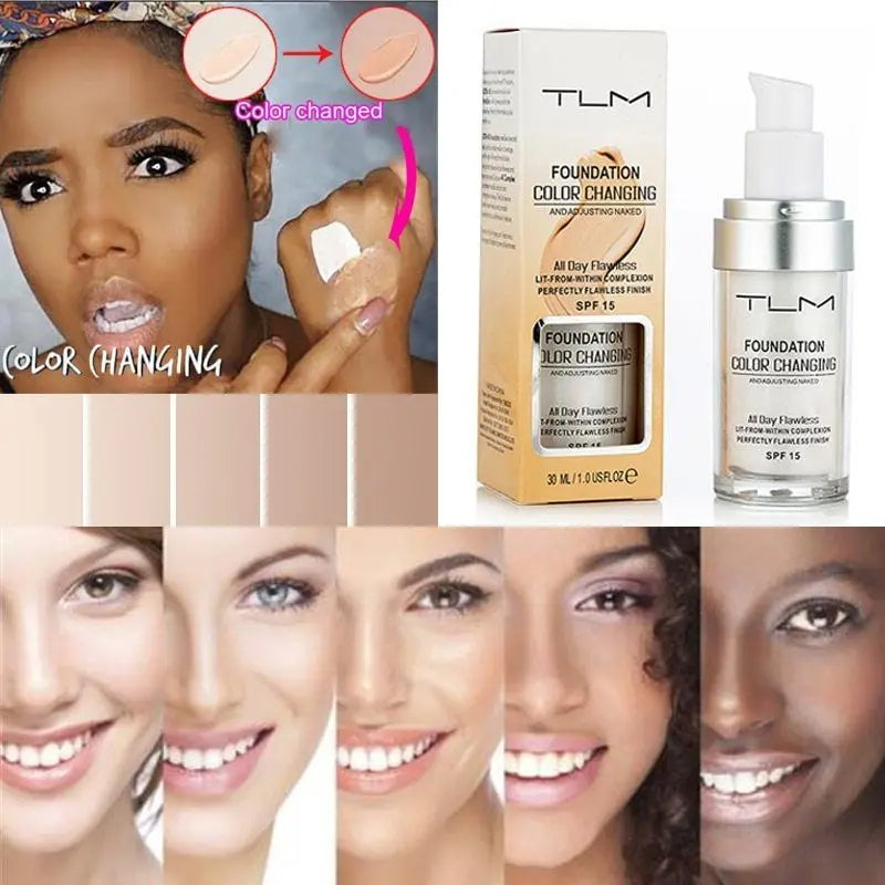 Fond de Ten TLM ,Color Changing cu protectie SPF15