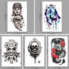 Set 5 xTatuaj Impermeabil 10cm x 17cm - Modele Variate