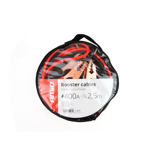 Set cabluri de pornire auto cu clesti, 400A - 2,5m-1
