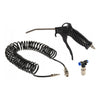 Set de suflat cu pistol, furtun spiralat, cuplaje, 13ATM-0