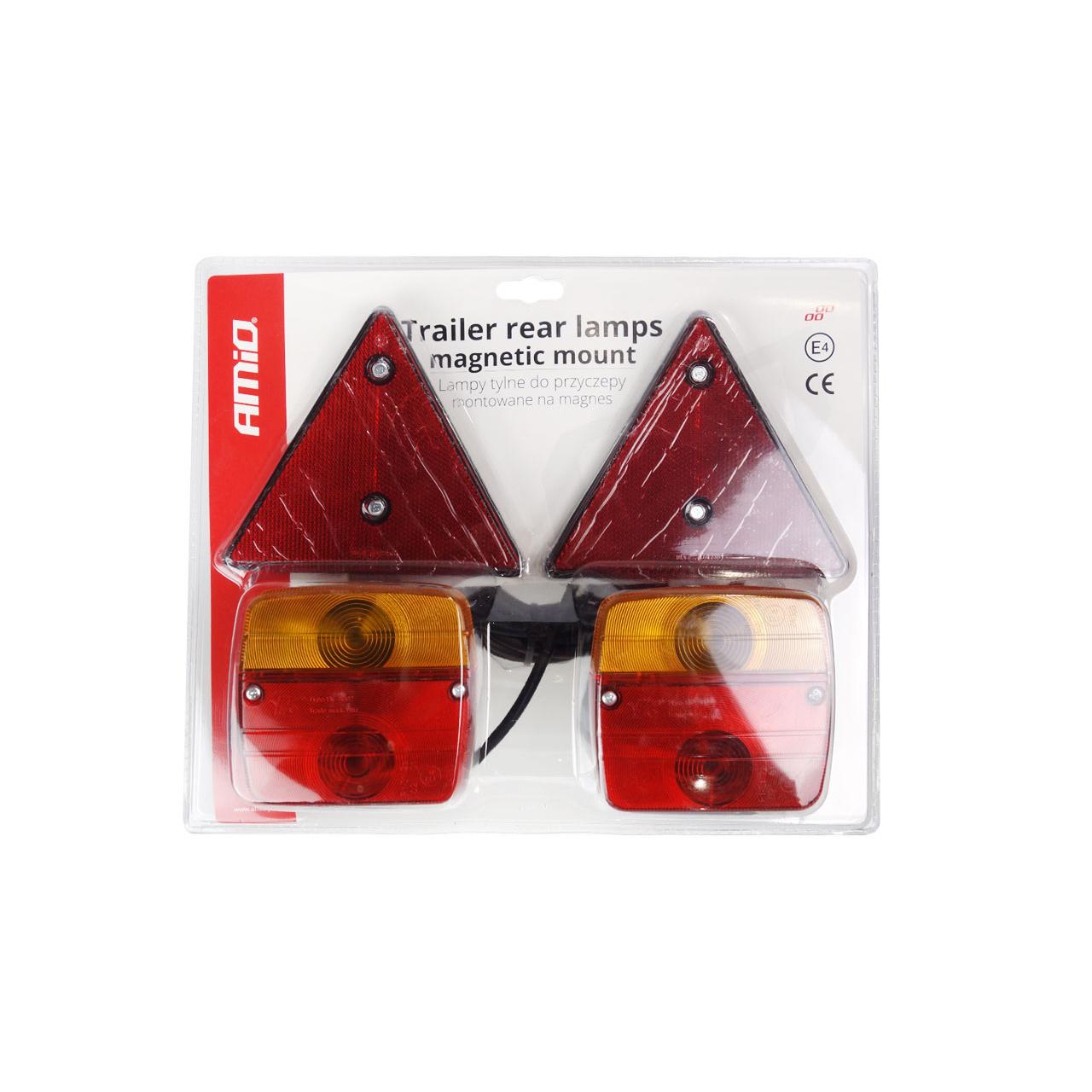 Lampi spate cu magnet pentru remorca 02095-1