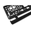 Suport numar inmatriculare negru 52.3 x 11cm-0