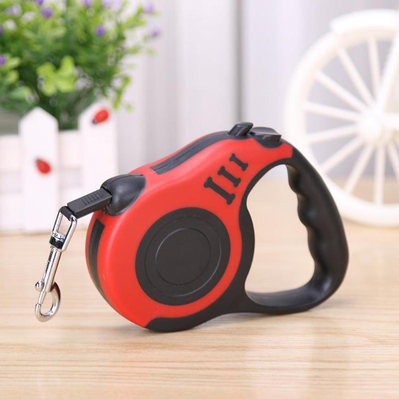 Lesa Retractabila Automata 5m lungime pentru caini de pana la 14 kg-0