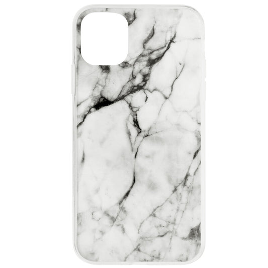 Husa iPhone 11 Wozinsky Marble TPU - White