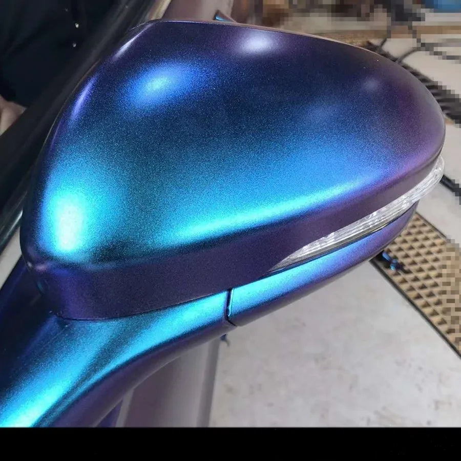 Folie auto Cameleon Albastru/Violet pentru colantare integrala, Termoplastica, cu tehnologie "BUBBLE FREE", finisaj Lucios, dimensiune 3,0m x 1,52m-6