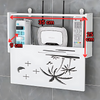 Raft de perete pentru router 35x25x9cm