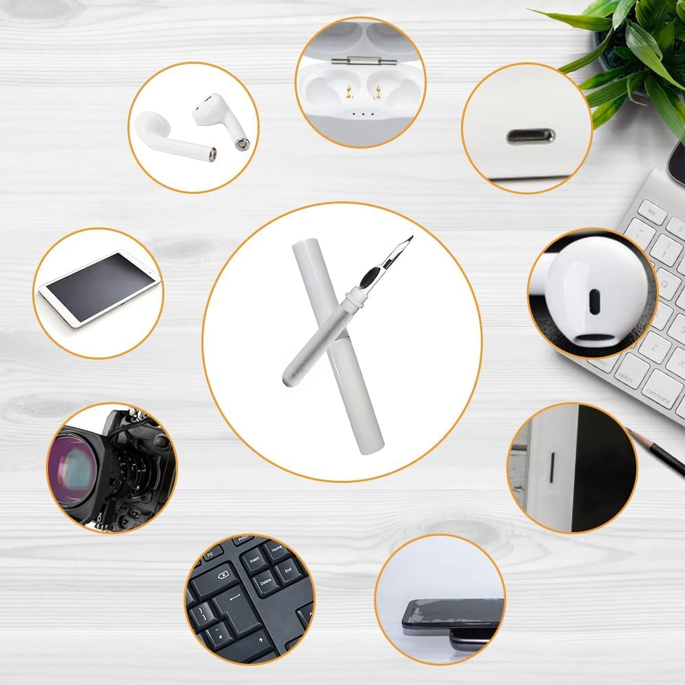 Kit de Curățare 3 în 1 pentru Casti, AirPods, Telefon și Tastatură