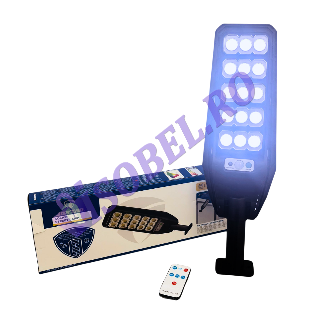 Set 5 Lampi Solare Stradale Jortan - 500W - 315 LED