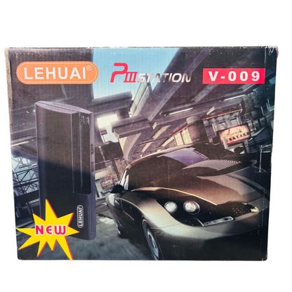 Consola Gaming LEHUAI V-009 P III STATION - 600 in 1, cu 2 controllere
