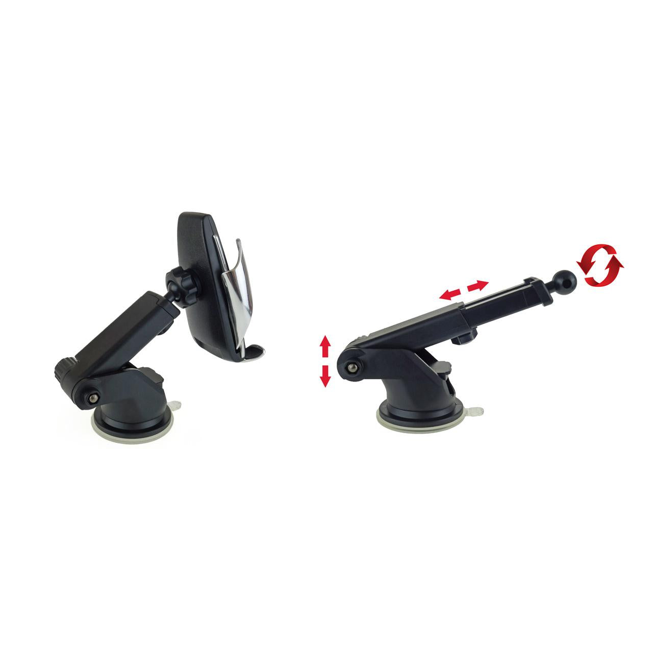 Suport auto inteligent pentru telefon cu incarcare wireless PHW-01-3
