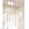 Banner cu Cerculete Atarnate, Flippy, Dimensiune 4 m, Rola de Ata Inclusa, Tematica Iubire, Auriu-0