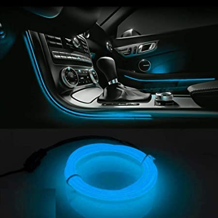 Bandă LED Ambient pentru Interior Auto – Goshop, 5 metri, Roșu-Portocaliu