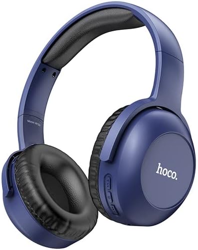 Casti Wireless On-Ear HOCO W33, Type-C, Bluetooth 5.0, Baterie 250mAh, Albastru
