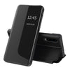 Husa Huawei P30 Eco Leather View flip tip carte, negru