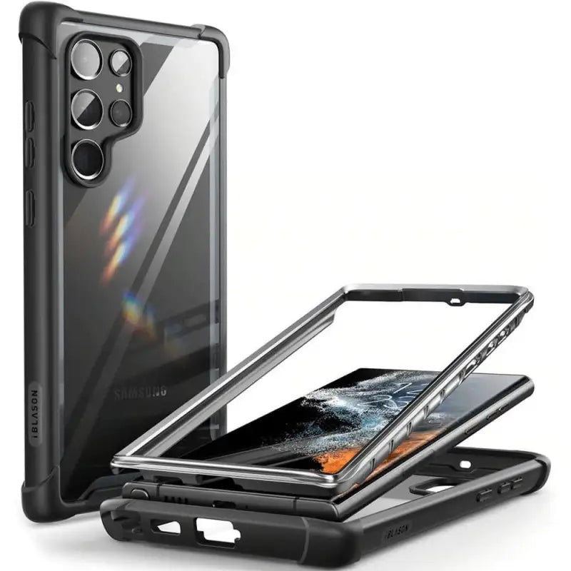 Husă blindată Supcase i-BLASON Ares pentru Samsung Galaxy S22 Ultra – Protecție militară și design robust