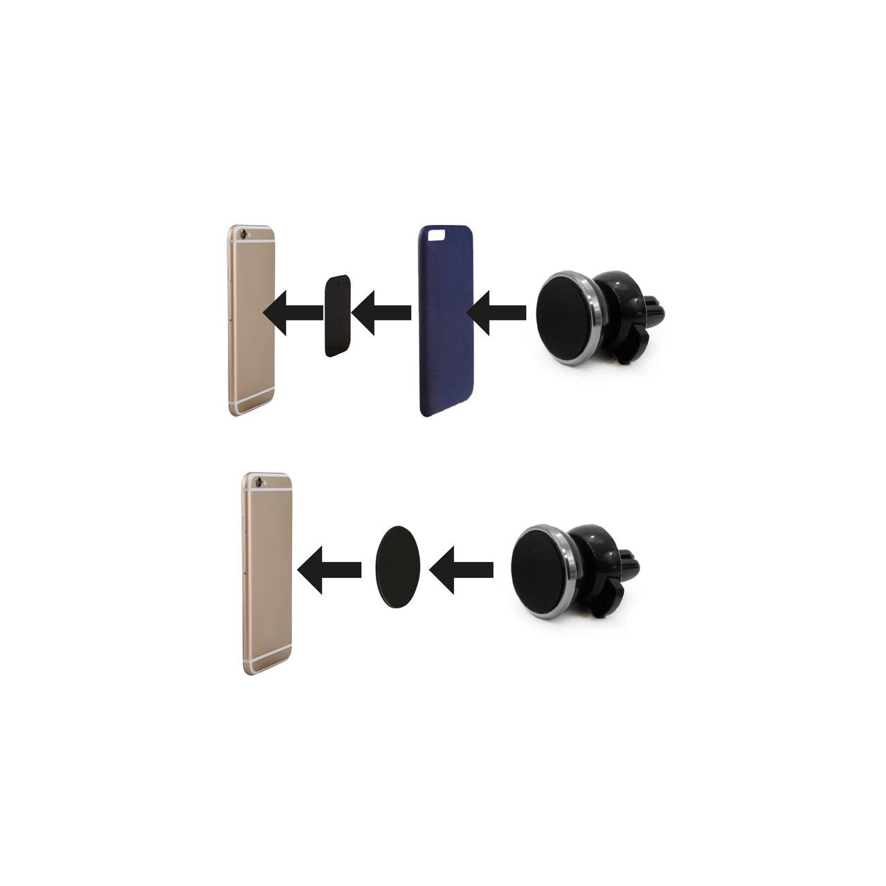 Suport auto pentru telefon magnetic HOLD-02-4