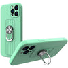 Husa telefon Hurtel Ring Case, suport deget, stand, compatibil cu iPhone 12 Mini, menta