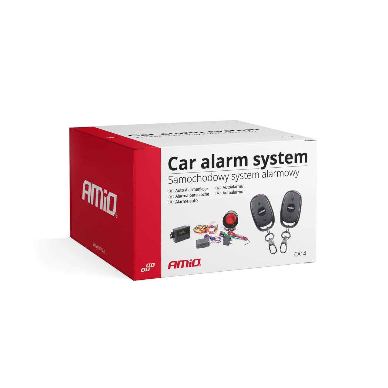 Sistem Alarma Auto Premium CA14 cu 2 telecomenzi-1