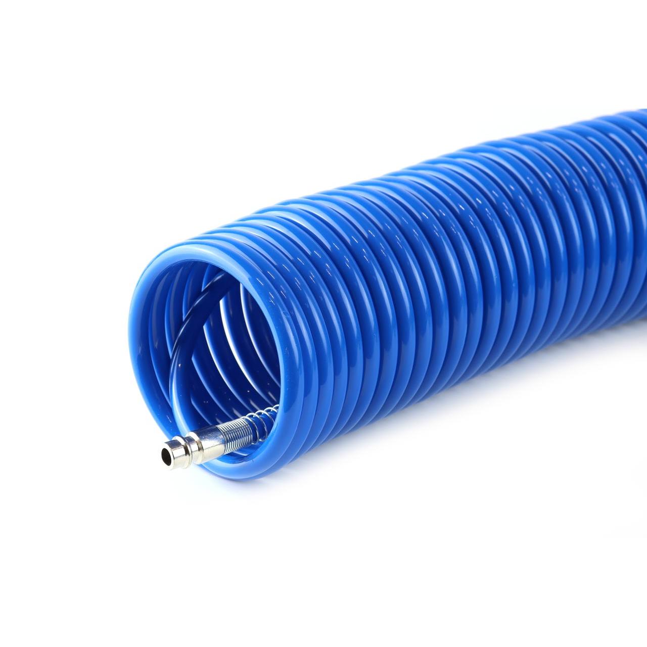 Furtun spiralat pentru aer comprimat din PE, 5 x 8mm, lungime 10m, PT-04-3