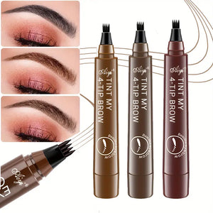Creion rezistent la apă pentru sprâncene cu efect de microblading