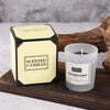 Lumanare Parfumata, Flippy, Model Borcan Translucid, Negru, 5x6 cm, Aroma de Lemn de Santal-0