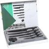 Set de Cuțite ALOMI din Oțel Inoxidabil - 6 Piese cu Suport Magnetic și Ascuțitor Portabil