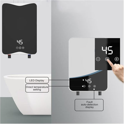 Încălzitor boiler instant de apă electric, inteligent, pentru duș – Rapid și eficient