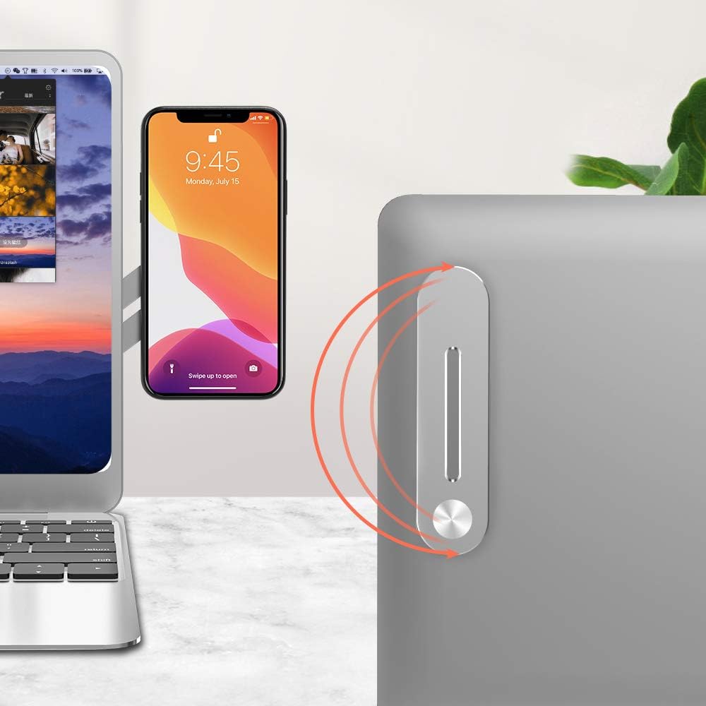 Suport de telefon pentru laptop- Silver