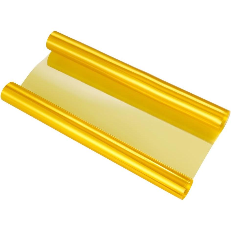 Folie protectie faruri / stopuri auto - Galben (pret/m liniar)-3