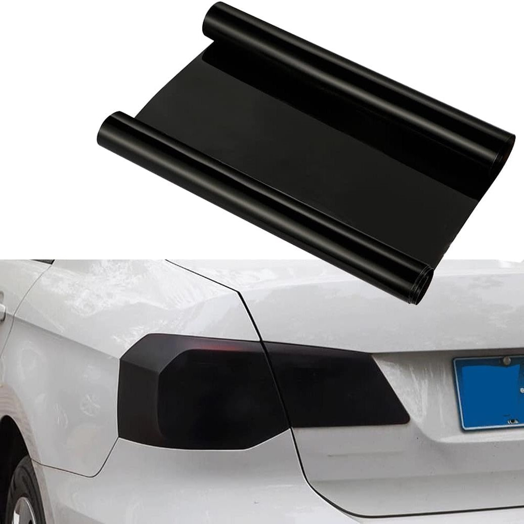 Folie protectie faruri / stopuri auto - Fumuriu Inchis (pret/m liniar)-0