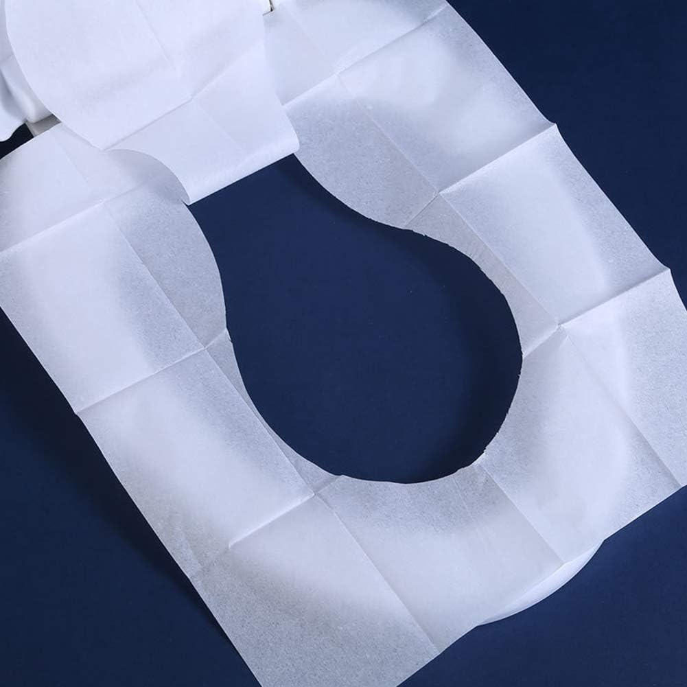 Pachet 10 x Folie Protecție pentru Colacul de Toaletă de Unică Folosință