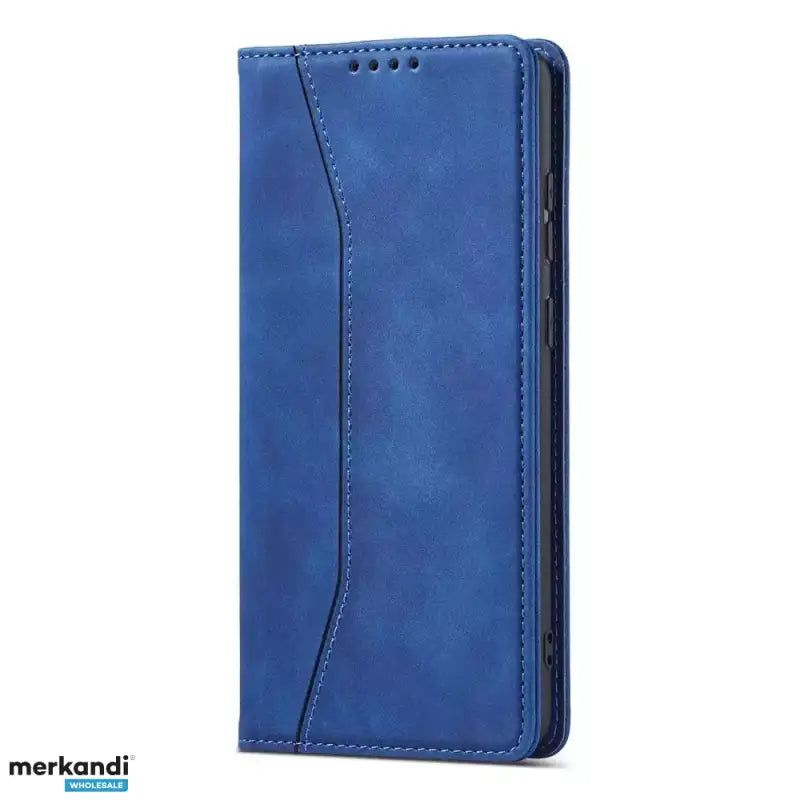 Husa Magnet Fancy Case pentru Samsung Galaxy A12 5G - Albastru