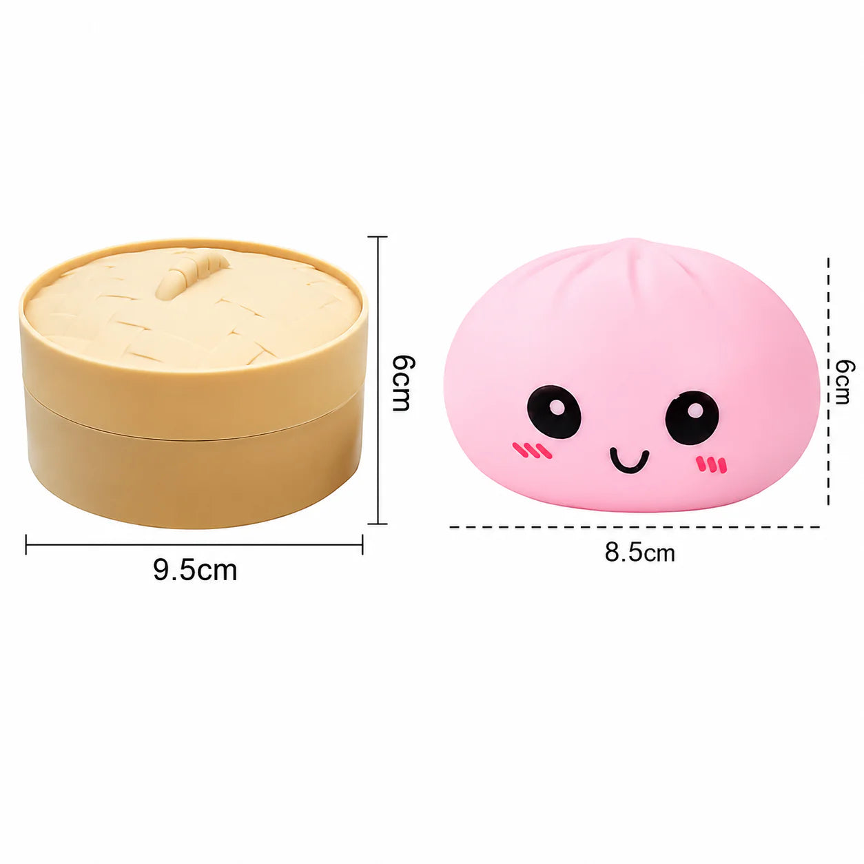 Jucărie Antistres Mystery Squishy Dumpling – Colecționează-le pe Toate! 🥟✨