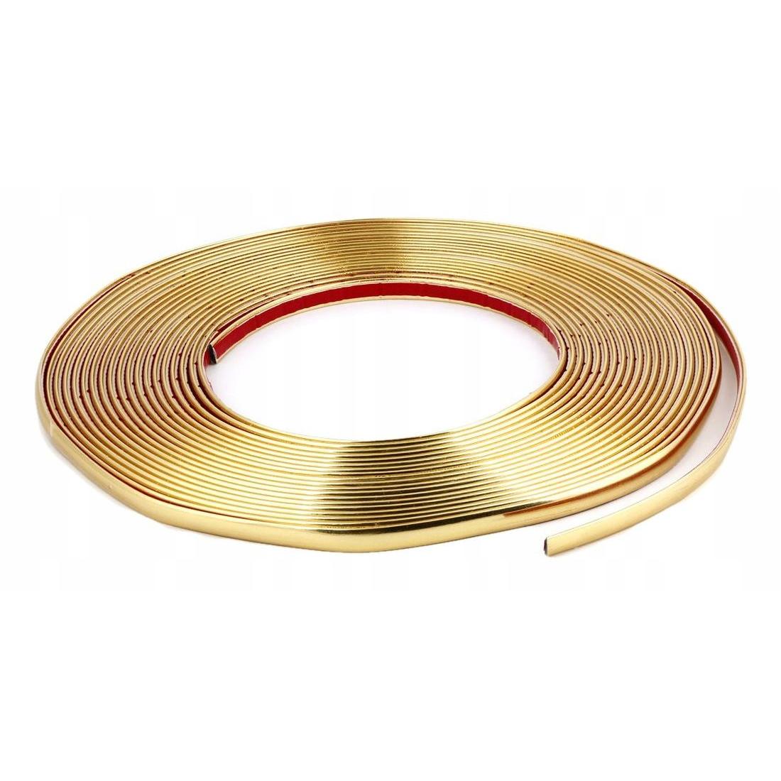 Rola Ornament autoadeziv, 4mm x 15m, culoare Crom GOLD-3