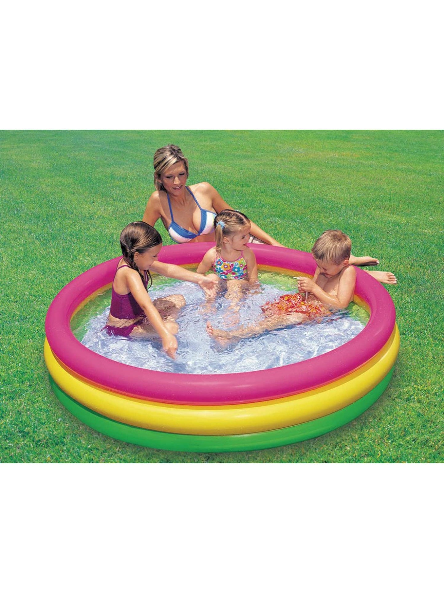 Piscină gonflabilă Intex Sunset Glow pentru copii – 61 x 22 cm / 86 x 25 cm