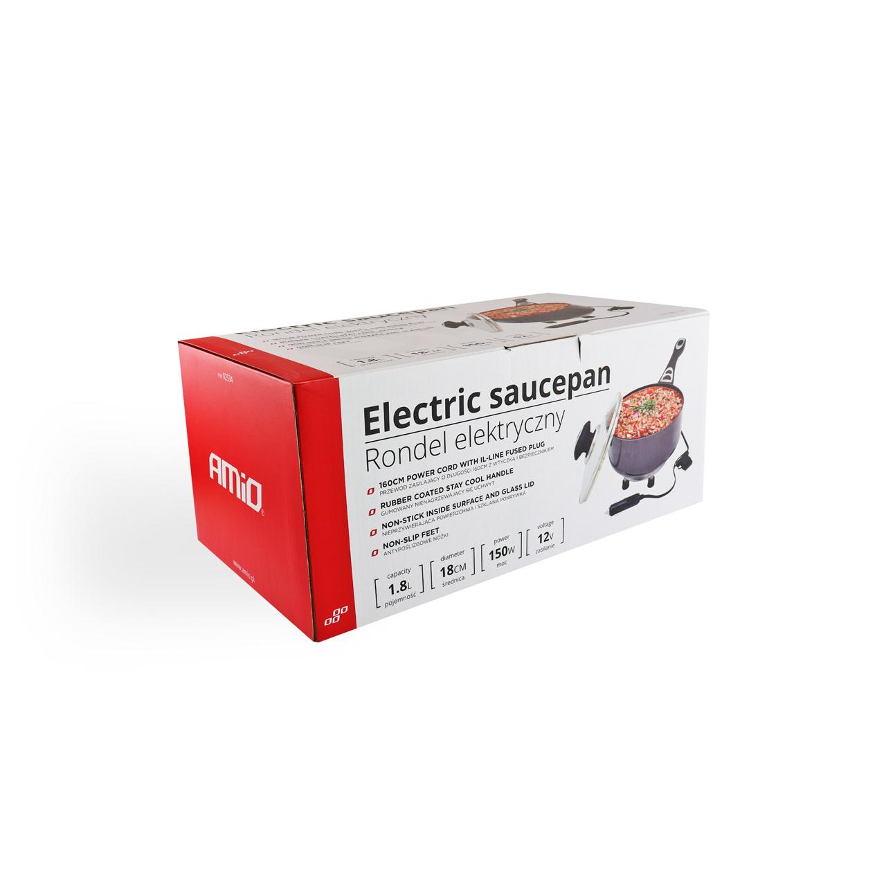 Cratita electrica cu capac pentru camion 18cm x 8cm 150W 12V-4