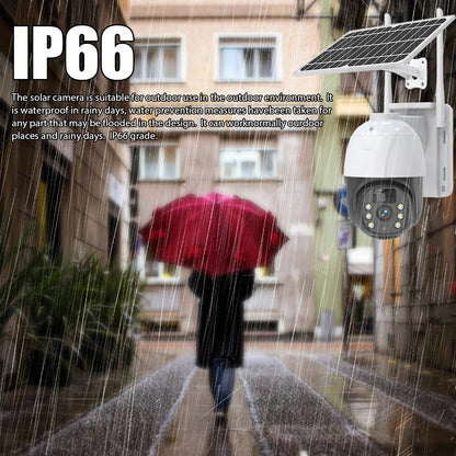 Camera solara cu slot sim 4G,cu senzori de miscare,night vision,microfon si difuzor incorporat, card 32/64GB