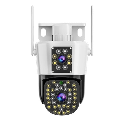 Camera Dubla Jortan - 6MP, Full HD 4K, LAN/WiFi cu Alarma, Detectare Umana, Recunoastere Faciala, IP 66