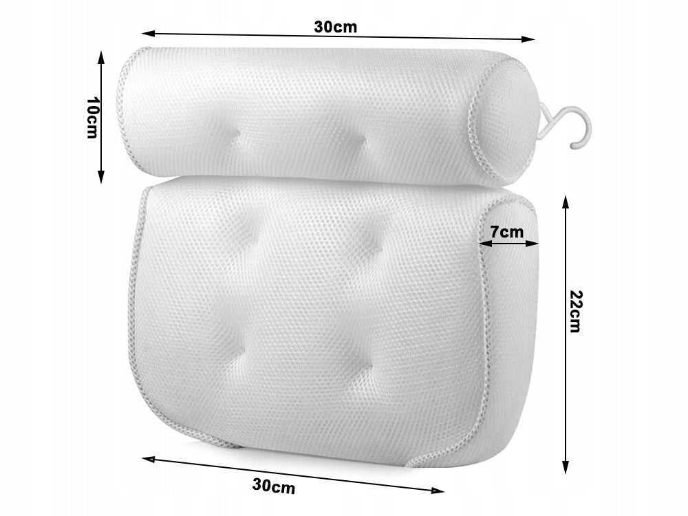 Pernă Ergonomică SPA cu ventuze pentru Cadă – Relaxare și Confort la Fiecare Baie