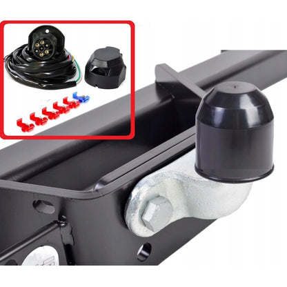 Kit cablaj pentru montaj carlig remorca, priza cu 7 pini, lungime cablu 1,5m-0