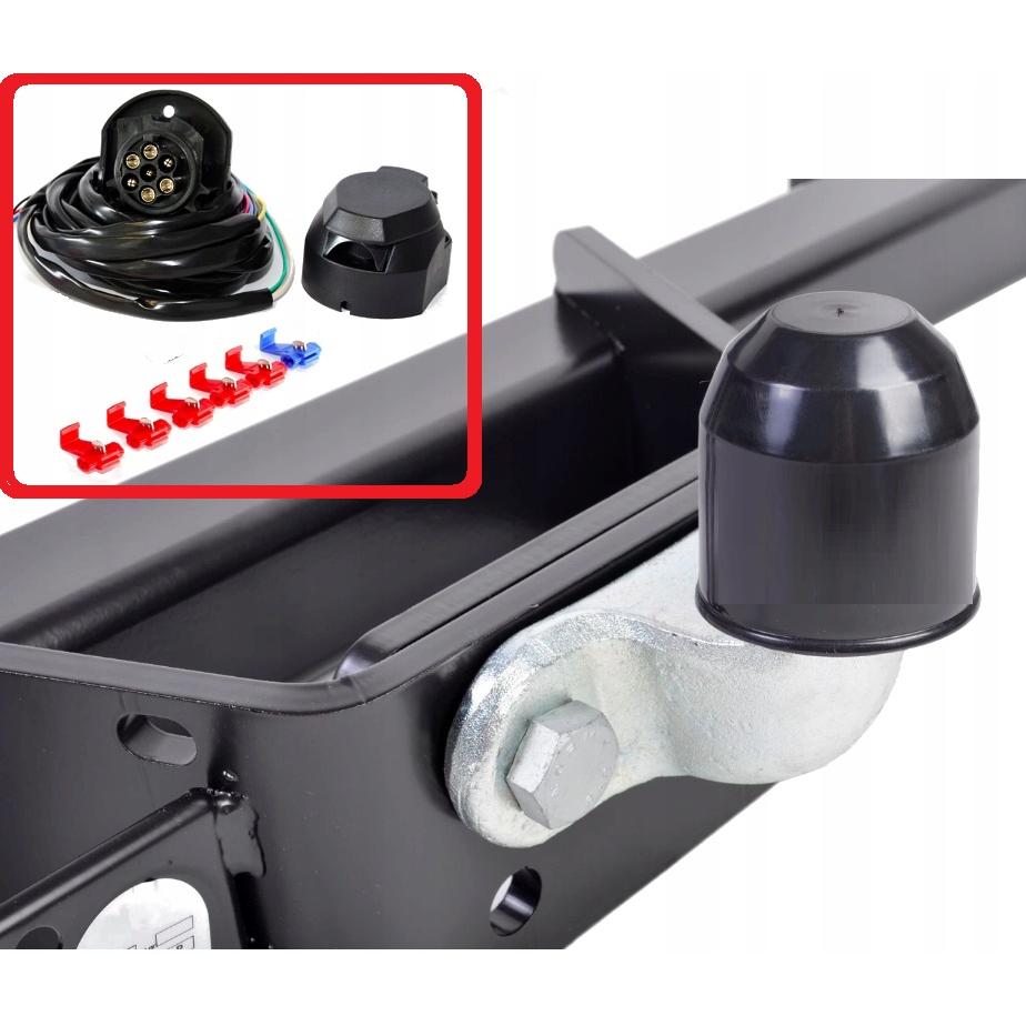 Kit cablaj pentru montaj carlig remorca, priza cu 7 pini, lungime cablu 1,5m-0