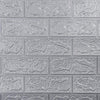 Tapet Caramida 3D autoadeziv, waterproof, 70x77 cm, gri