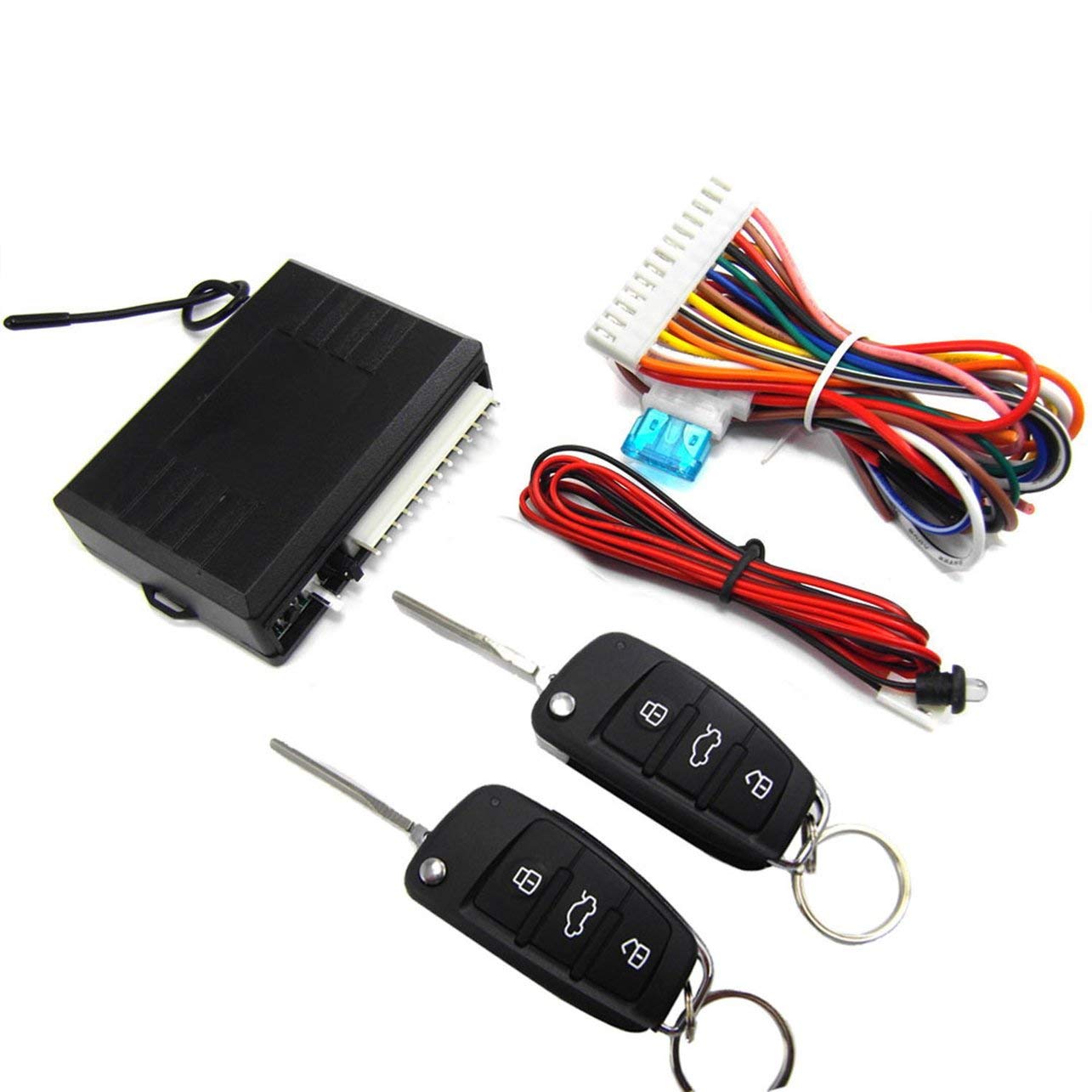 Modul inchidere centralizata cu telecomanda model AUDI si iesire pentru sirena-0