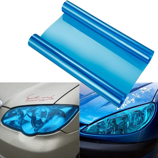 Folie protectie faruri / stopuri auto - Albastru (pret/m liniar) - 053-0