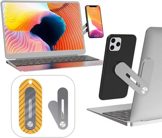 Suport de telefon pentru laptop- Silver