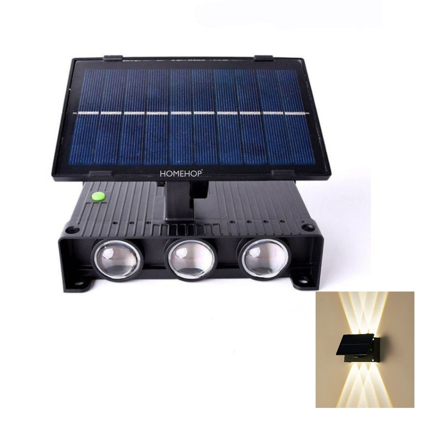 Lampa solara LED, lumina difuza
