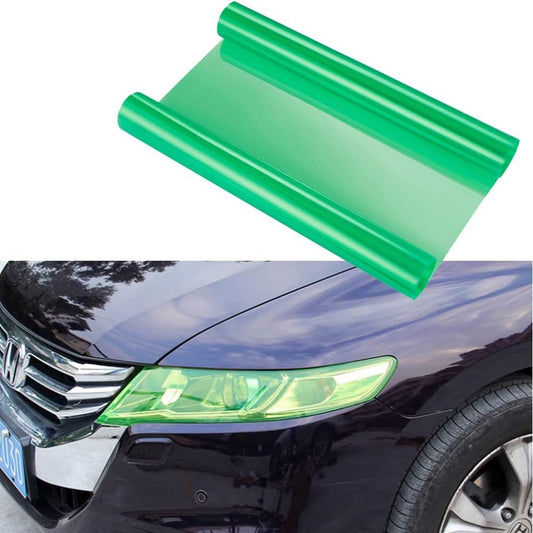 Folie protectie faruri / stopuri auto - Verde (pret/m liniar) - 054-0
