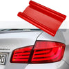 Folie protectie faruri / stopuri auto - Rosu (pret/m liniar)-0