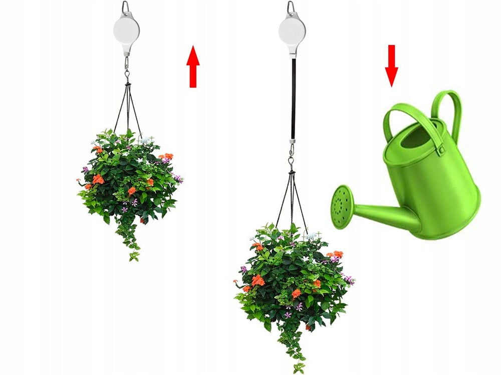 Set 5 Suport reglabil extensibil pentru ghivece suspendate