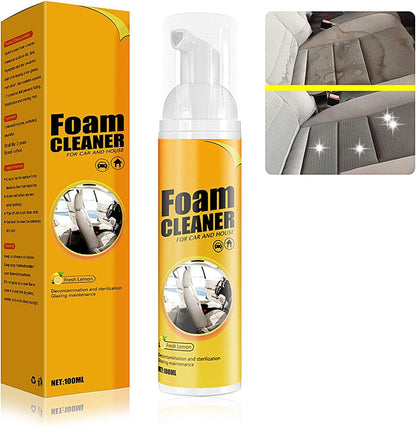 Spumă Curățare Auto – Spumă Universală cu Miros de Lămâie, 100 ml